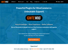 Tablet Screenshot of ignitewoo.com